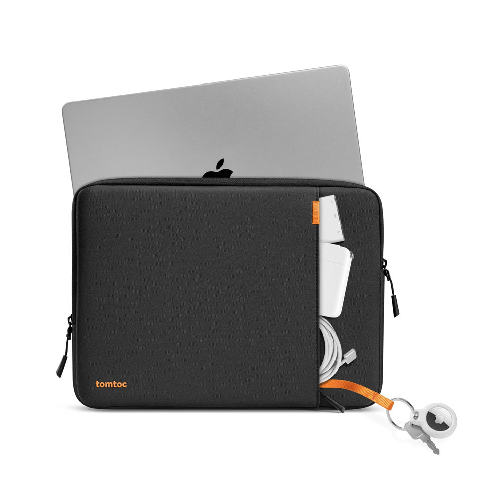tomtoc Defender-A13 MacBook Air 15" suojatasku - musta
