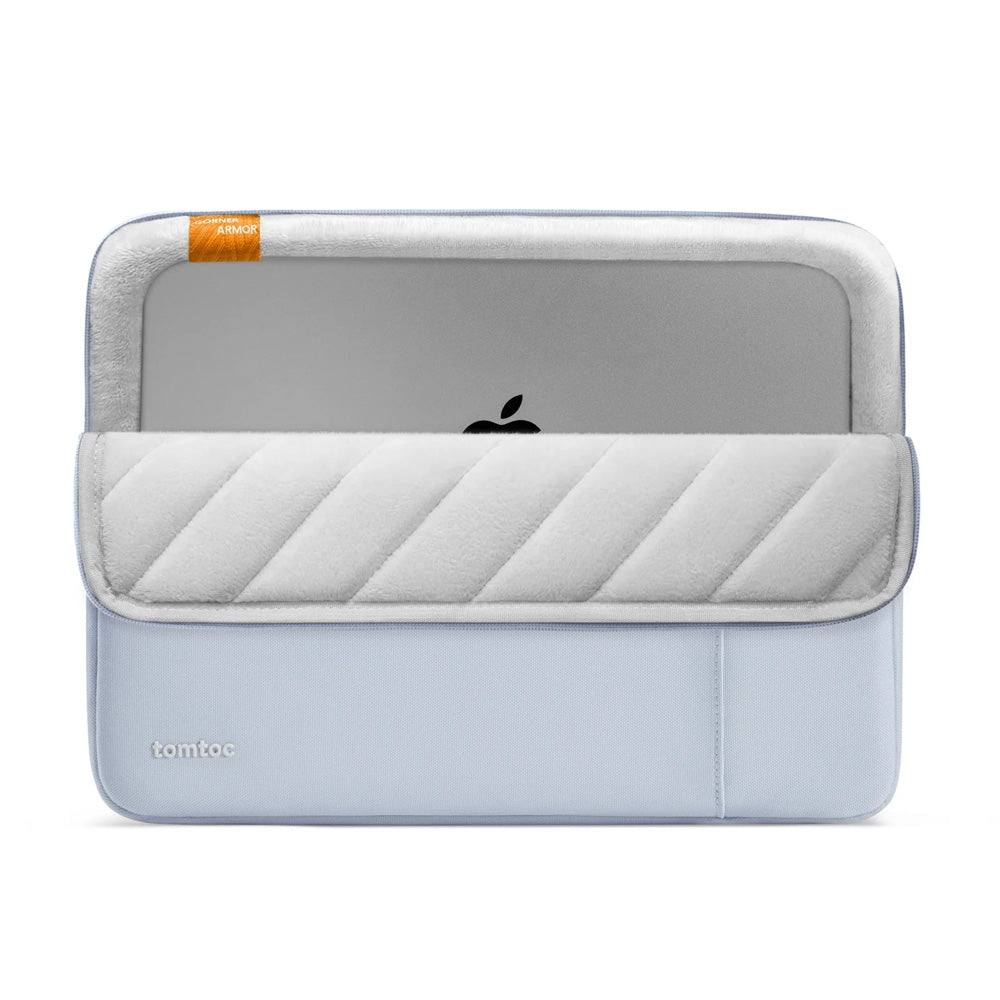 tomtoc Defender-A13 MacBook Air 15" suojatasku - vaaleansininen