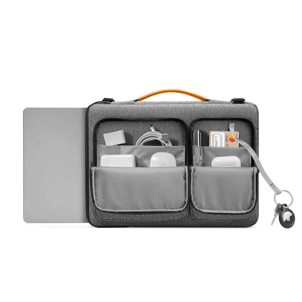 tomtoc Defender-A42 MacBook Pro 14" olkalaukku - harmaa