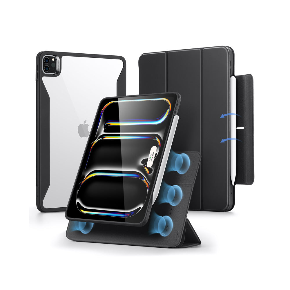 ESR Rebound Hybrid Case 360 iPad Pro 11" M4 - musta