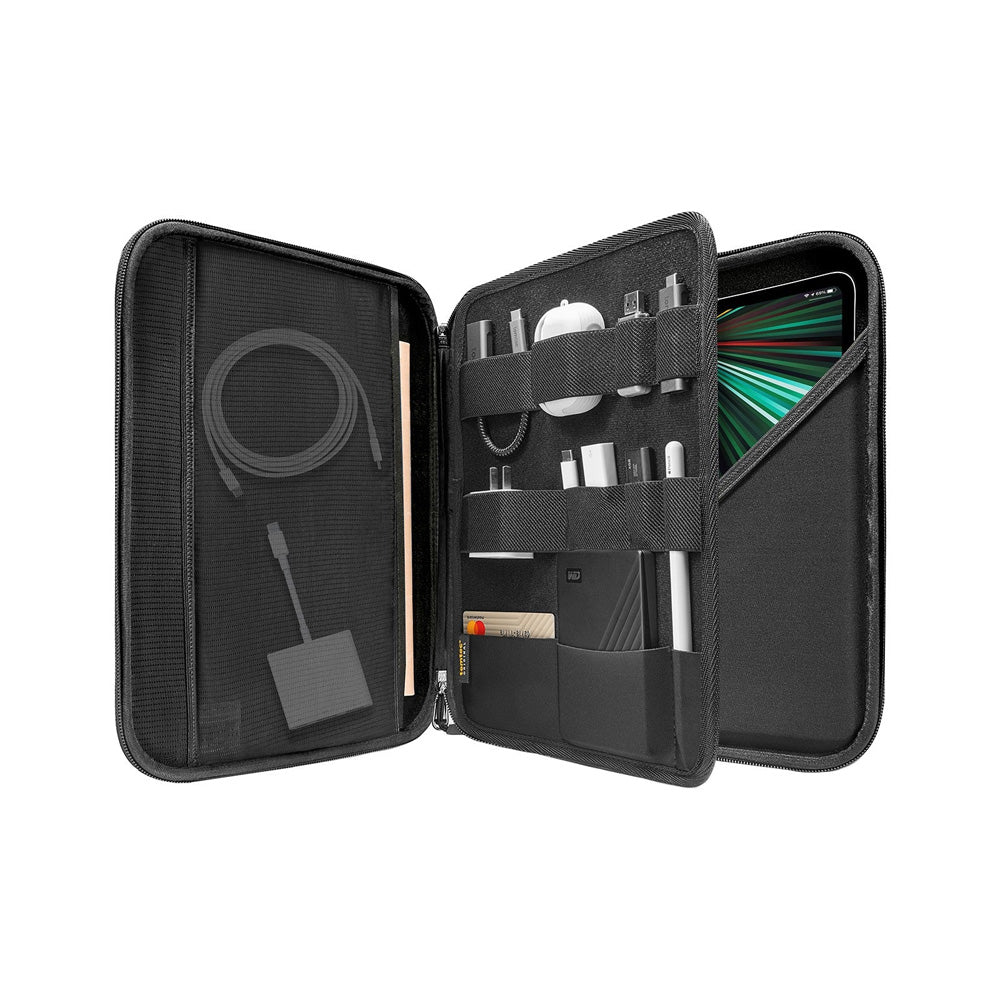 tomtoc FancyCase-B06 iPad Pro/Air 13" kotelo - musta