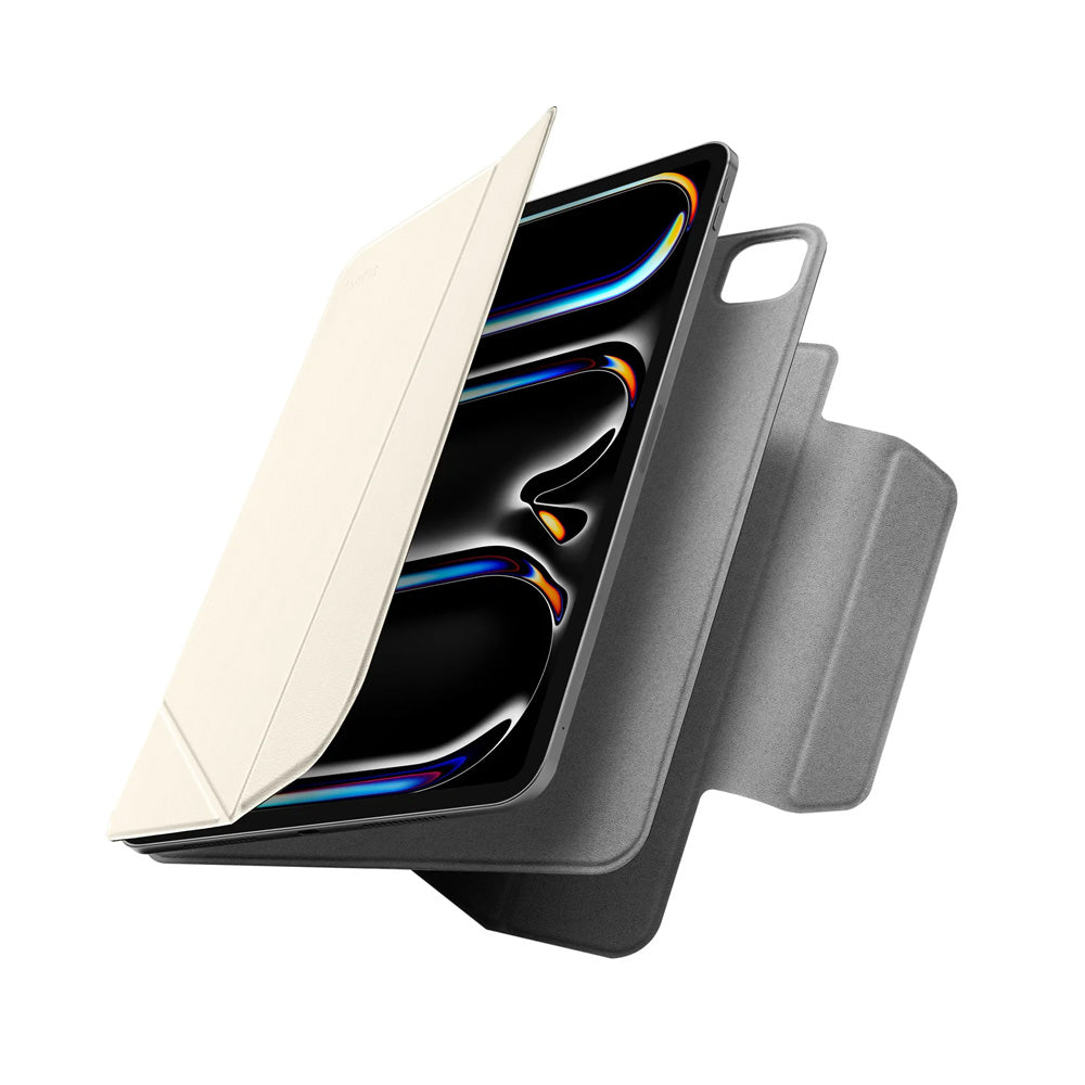 tomtoc Inspire-B52 irroitettava iPad Pro 13" suojakuori - valkoinen