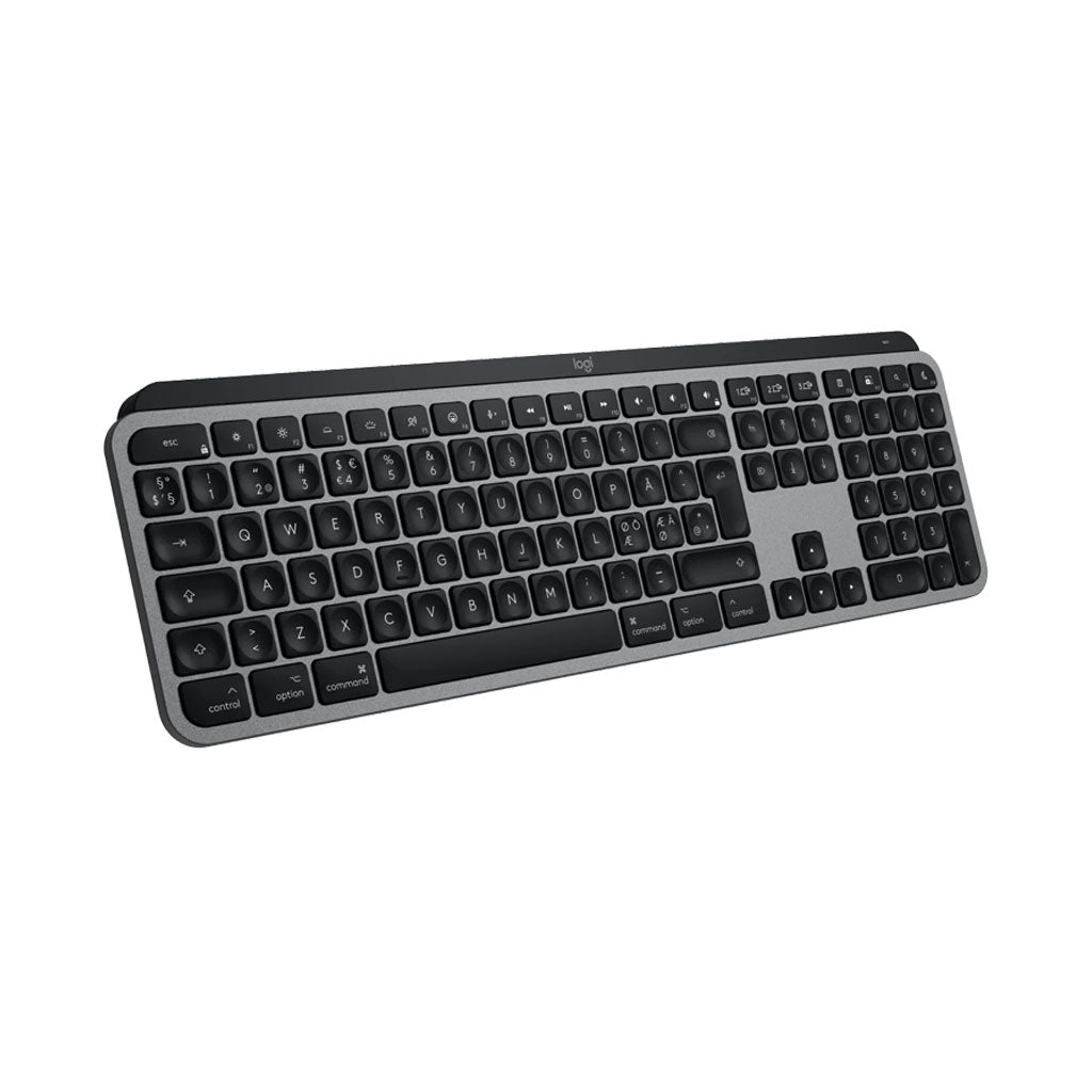 Logitech MX Keys S Macille -langaton näppäimistö, tähtiharmaa