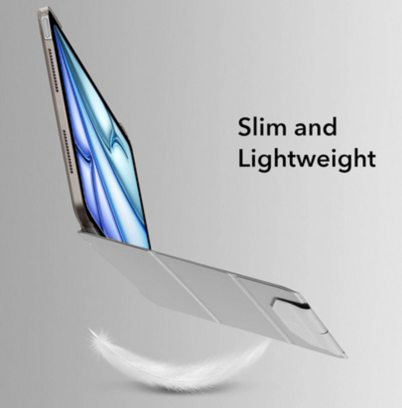 ESR Ascend Trifold iPad Air 13" suoja, harmaa