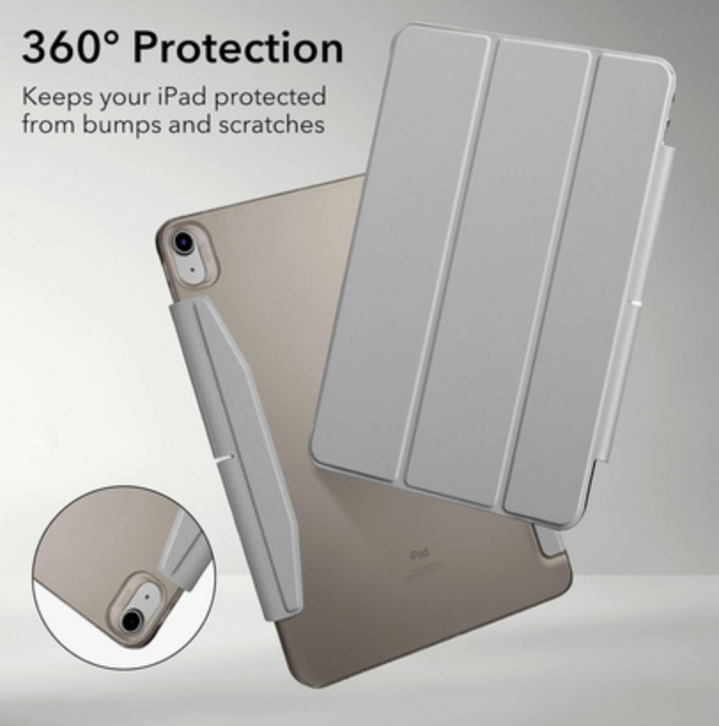 ESR Ascend Trifold iPad Air 13" suoja, harmaa
