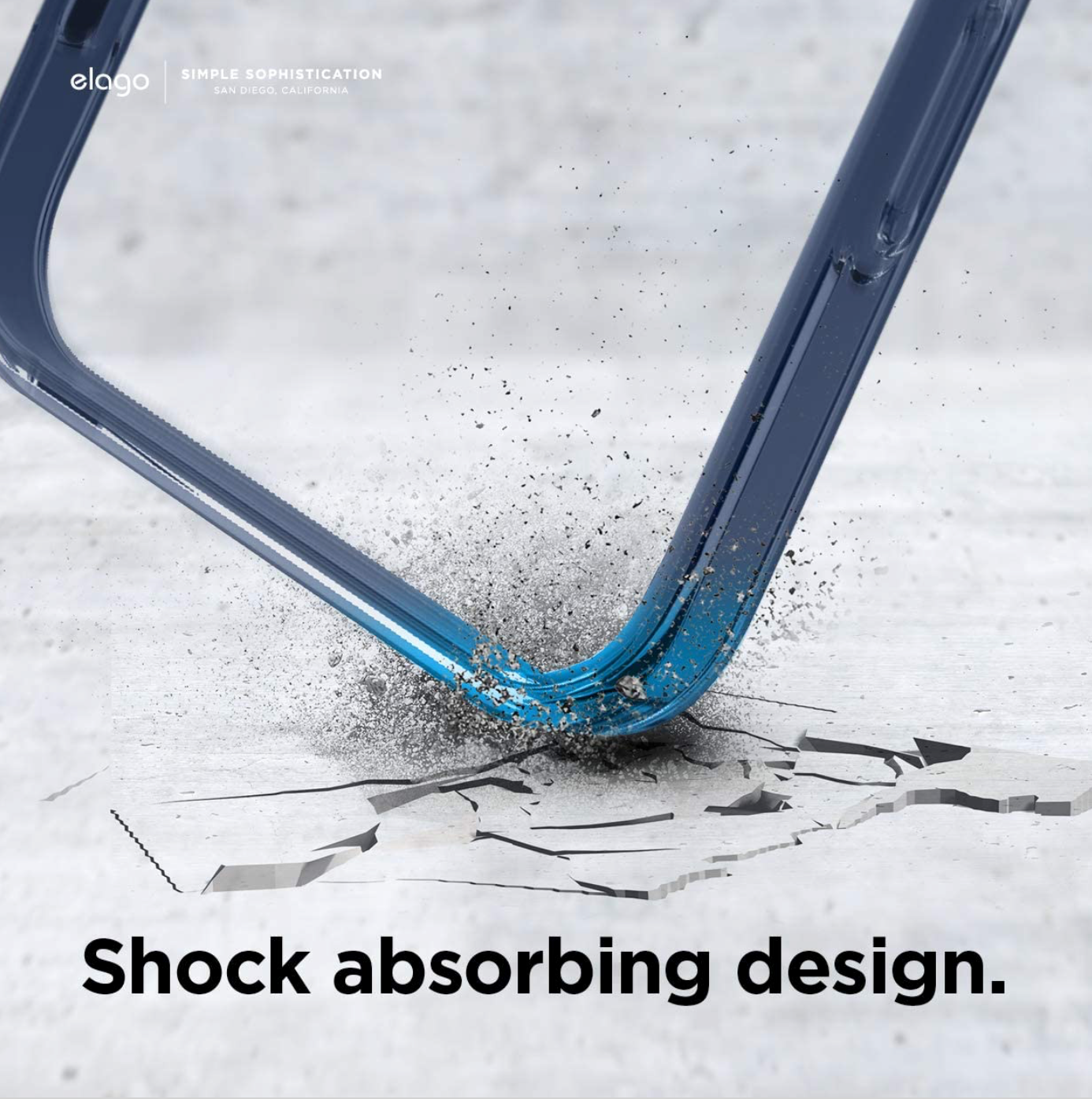 Elago Hybrid Case iPhone 12 Pro Max Jean indigo