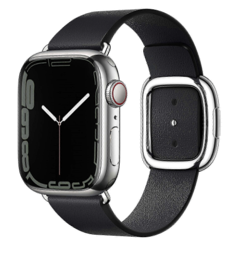 Apple Watch Modern Buckle ranneke 38/40/41/42 mm Musta - Small