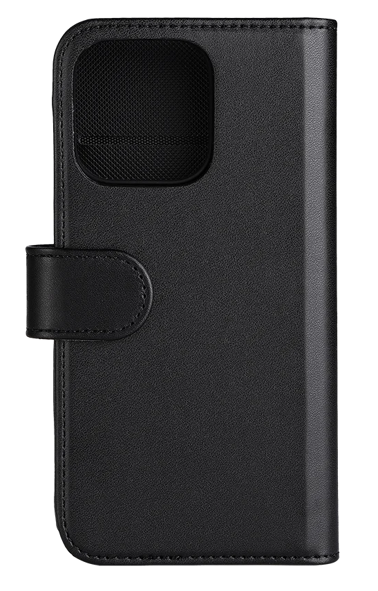 Deltaco Lompakkokotelo iPhone 14 Pro Max, 2-osainen, musta