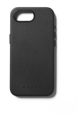 MUJJO iPhone 16e nahkainen suojus Musta