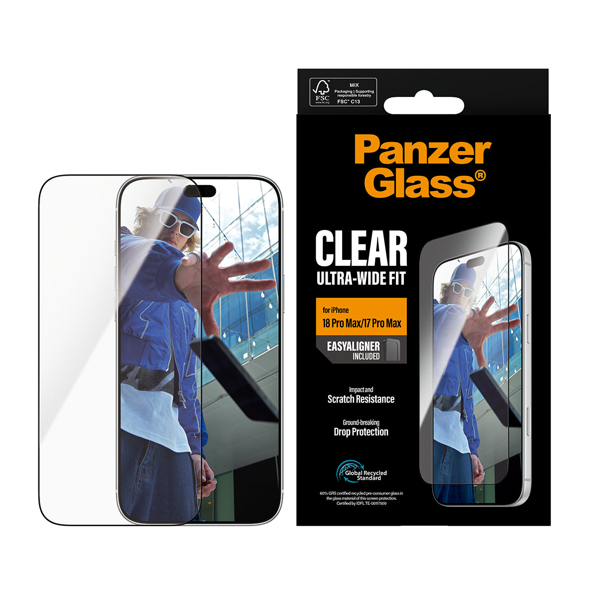PanzerGlass panssarilasi iPhone 18 Pro Max | 17 Pro Max Ultra-Wide