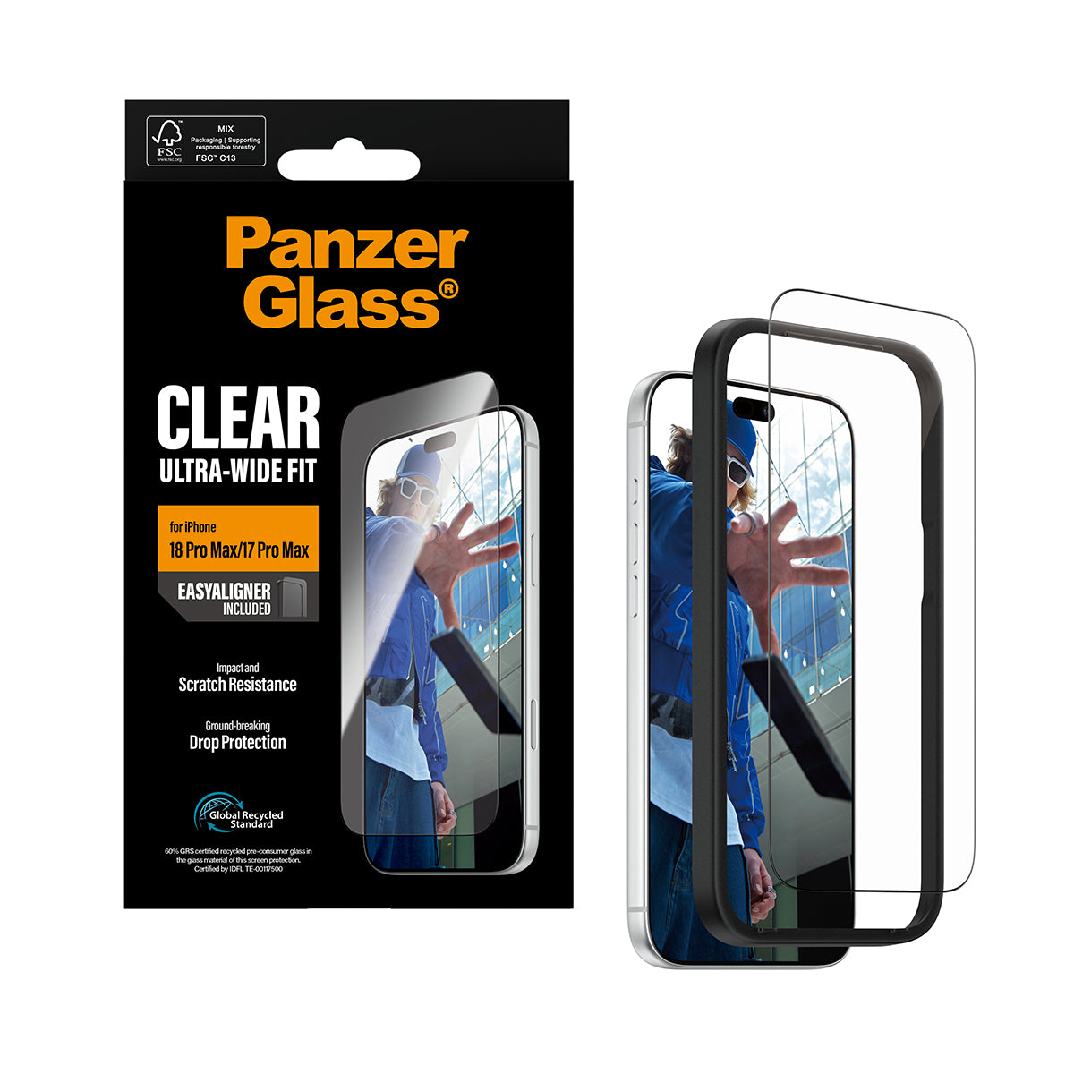 PanzerGlass panssarilasi iPhone 18 Pro Max | 17 Pro Max Ultra-Wide