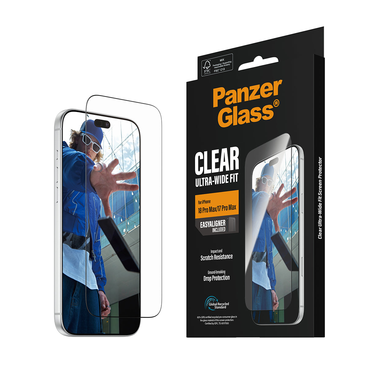 PanzerGlass panssarilasi iPhone 18 Pro Max | 17 Pro Max Ultra-Wide