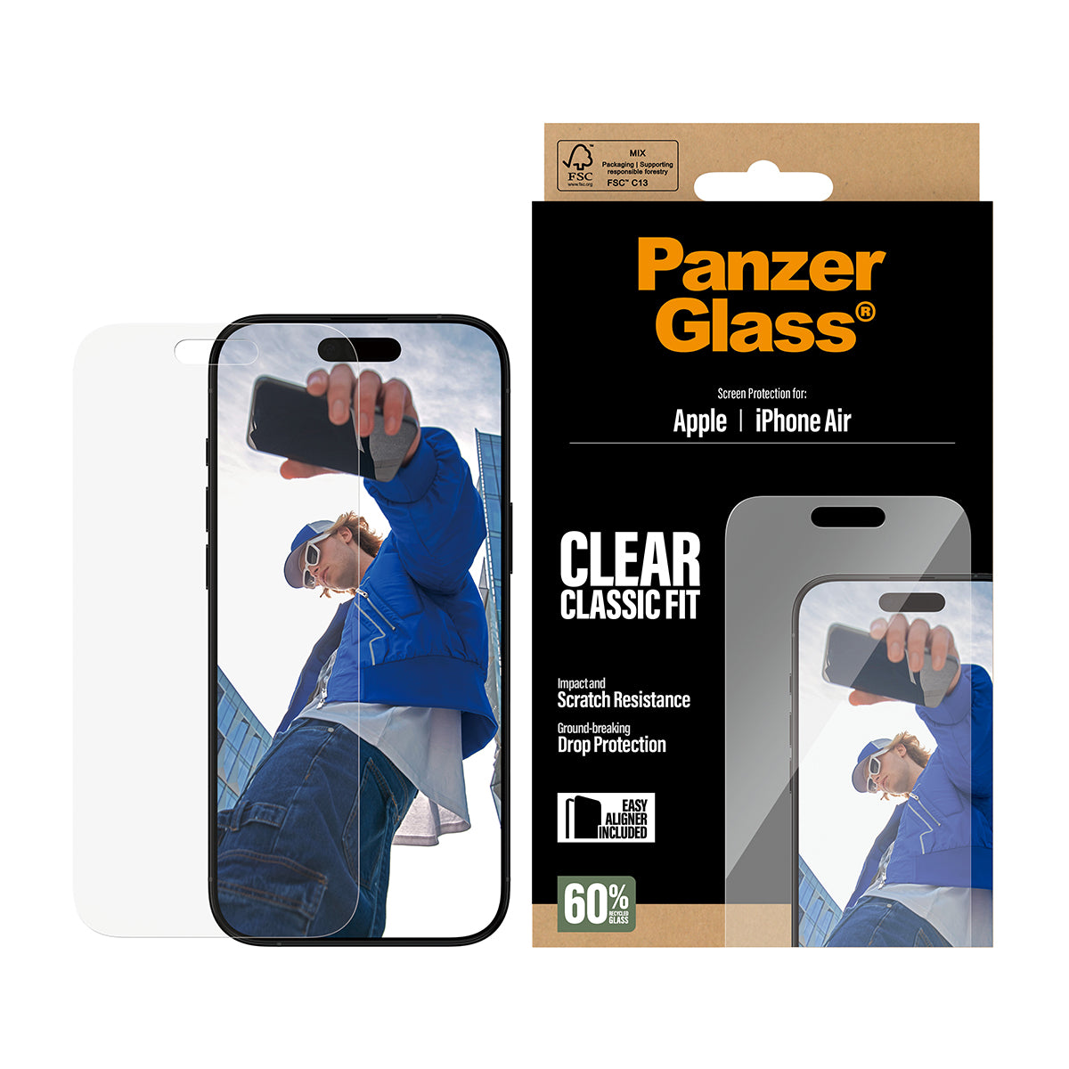 PanzerGlass panssarilasi iPhone Air