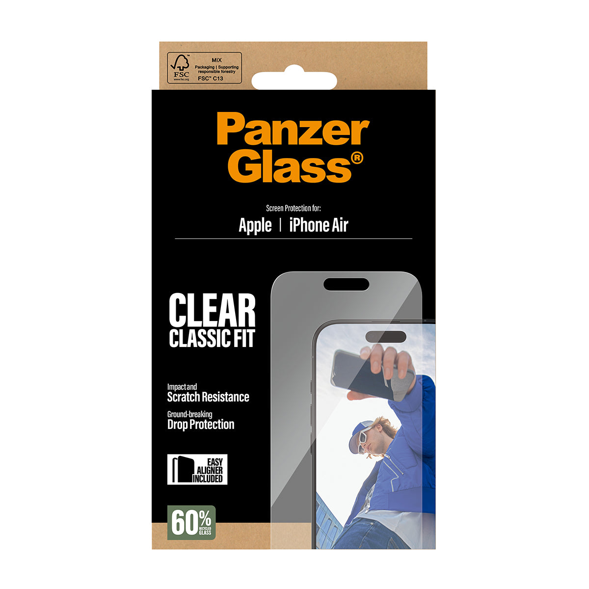 PanzerGlass panssarilasi iPhone Air