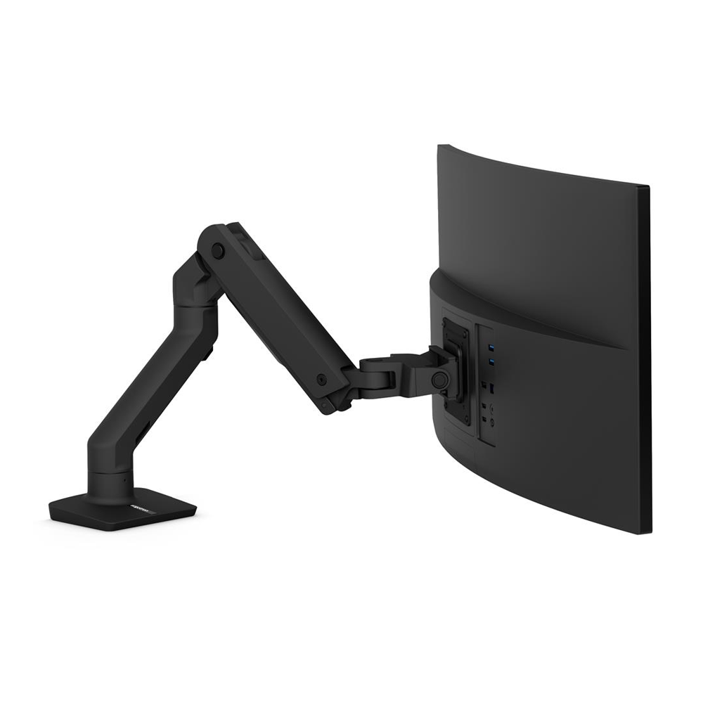 Ergotron HX Monitor Arm -monitorivarsi, musta