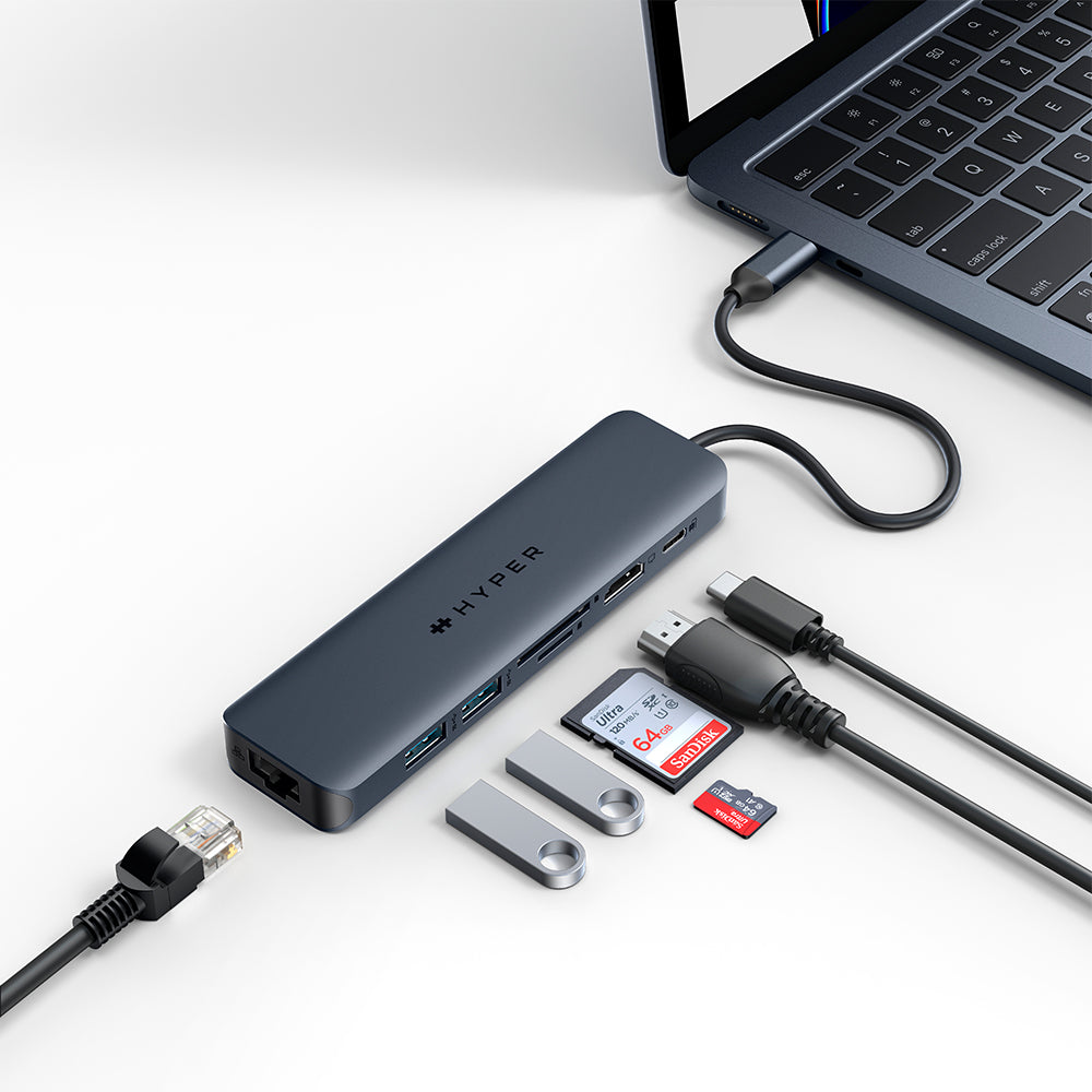 Hyper HyperDrive Next 7-porttinen USB-C -sovitin