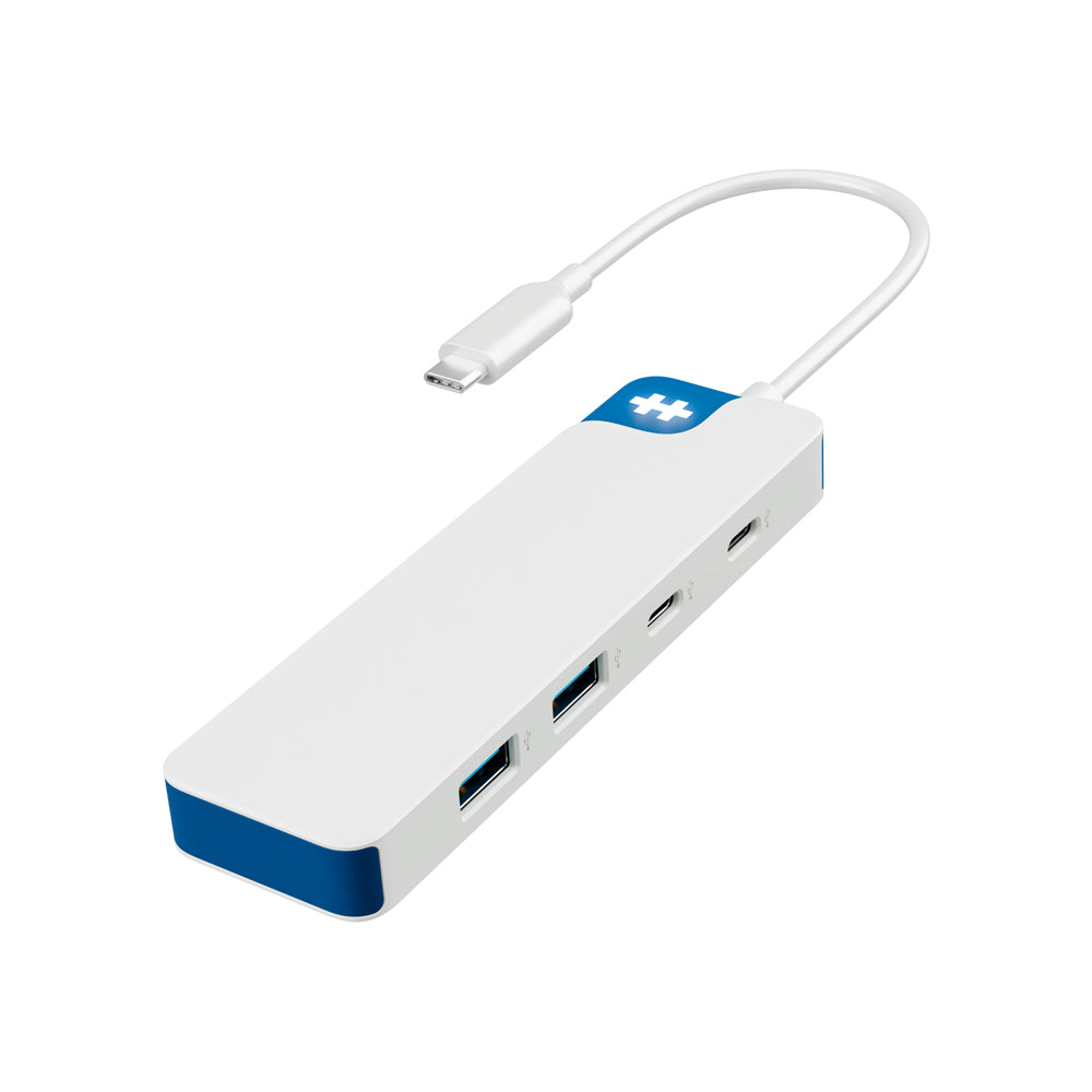 Hyper HyperDrive Flex 4 Port USB-C Combo Hubi, sininen