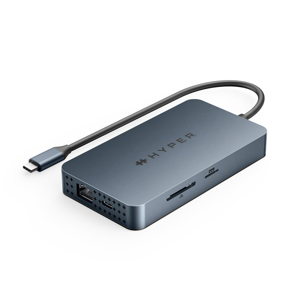 Hyper HyperDrive Dual 4K HDMI 10-in-1 USB-C -sovitin