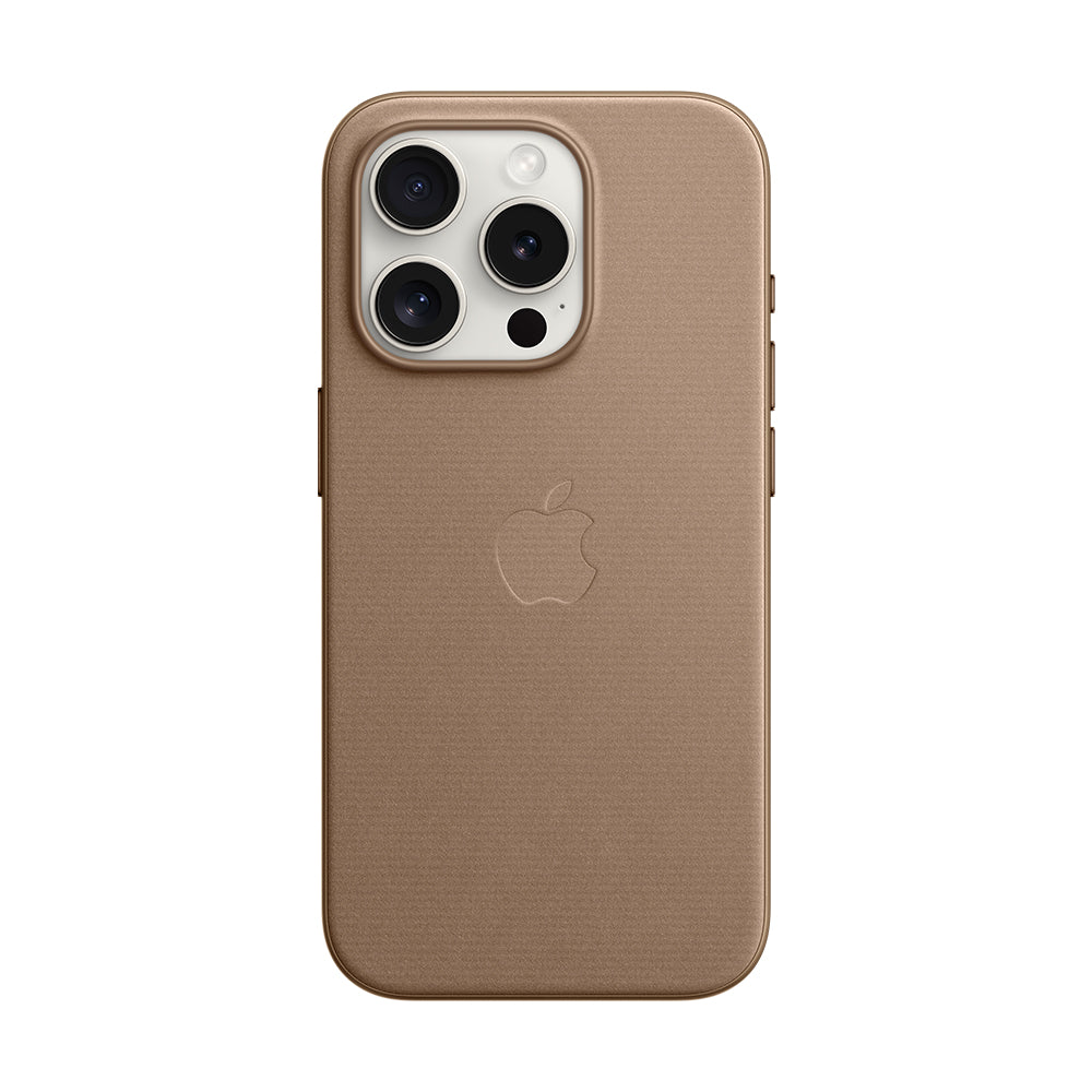 iPhone 15 Pro Maxin FineWoven-kuori MagSafella - kaarna