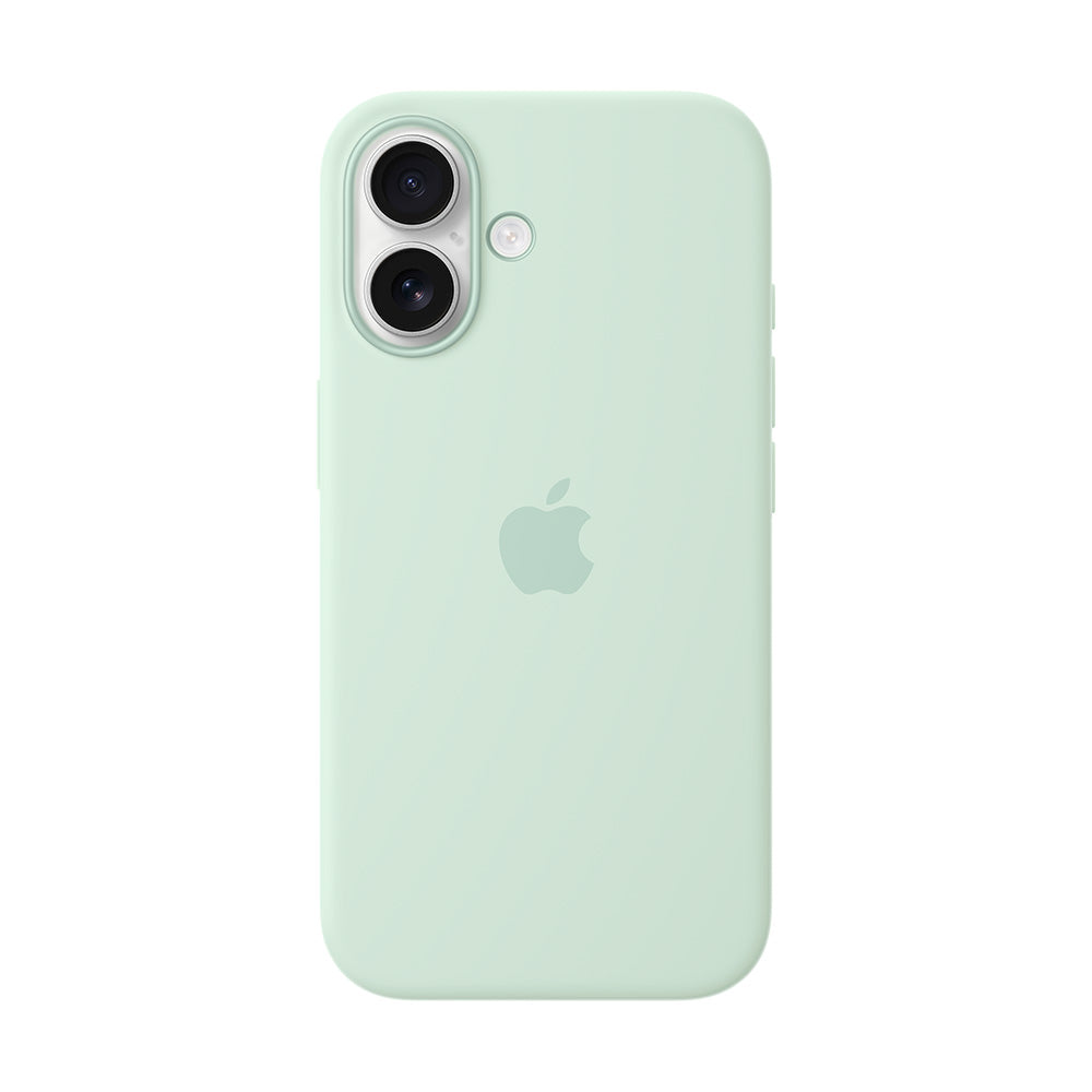 Apple iPhone 16:n MagSafe-silikonikuori - akvamariini