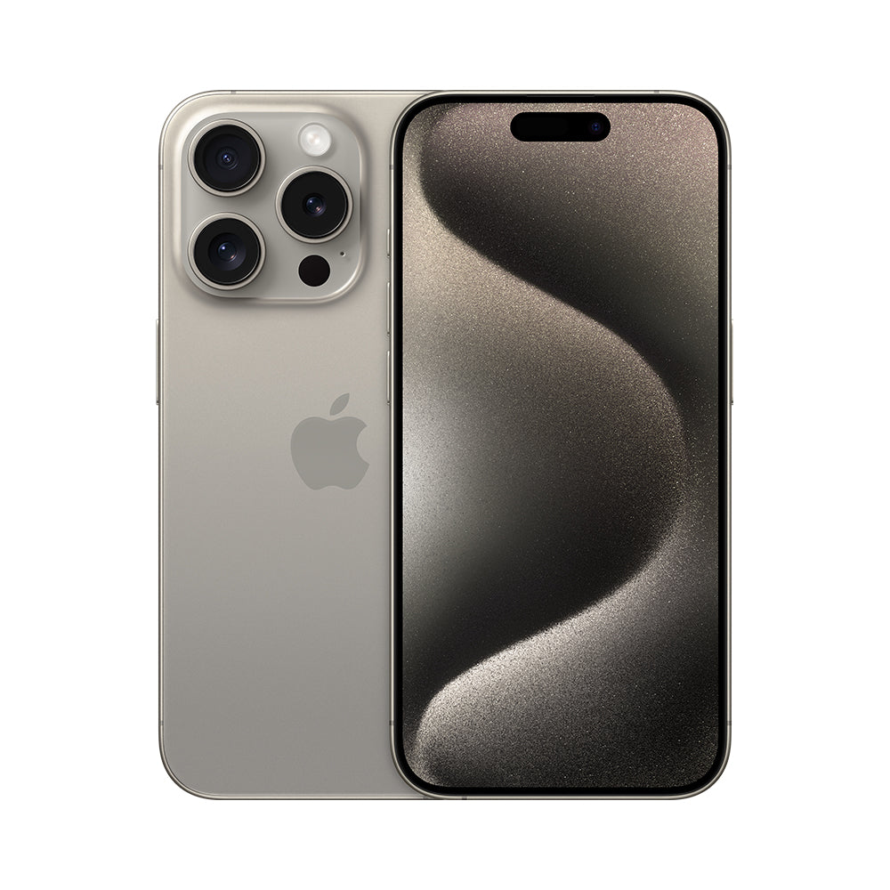 iPhone 15 Pro 128Gt - luonnontitaani