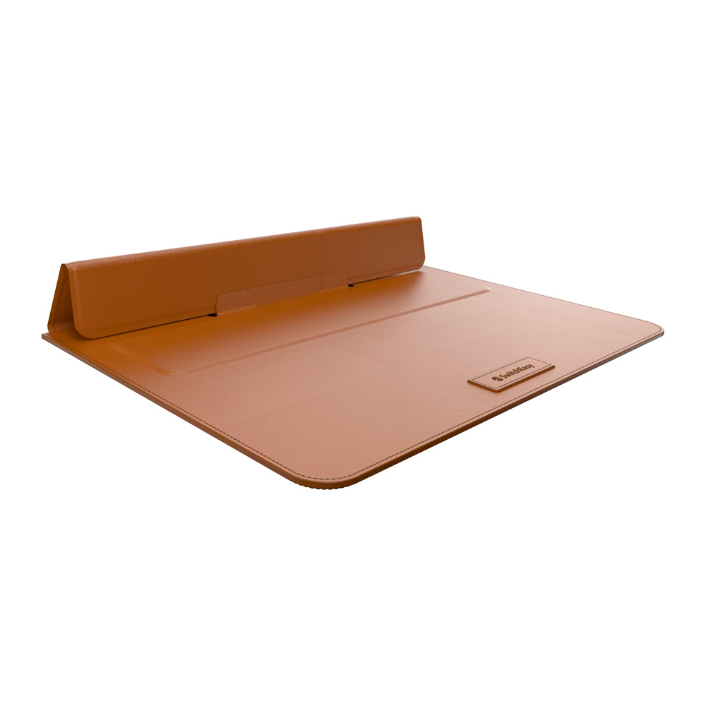 SwitchEasy EasyStand nahkatasku Macbook Pro 16" - ruskea