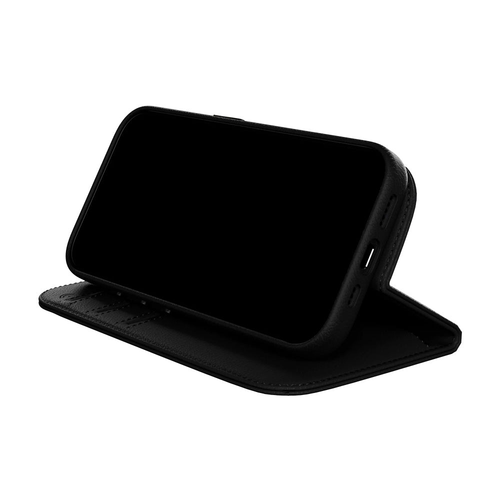 MagEasy irroitettava lompakko- ja suojakuori iPhone 16 - musta