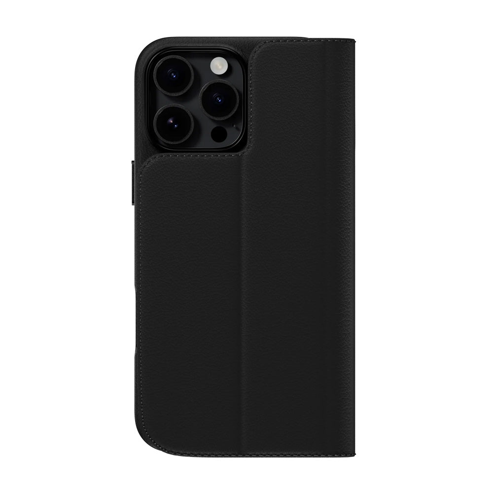 MagEasy irroitettava lompakko- ja suojakuori iPhone 16 Pro Max - musta