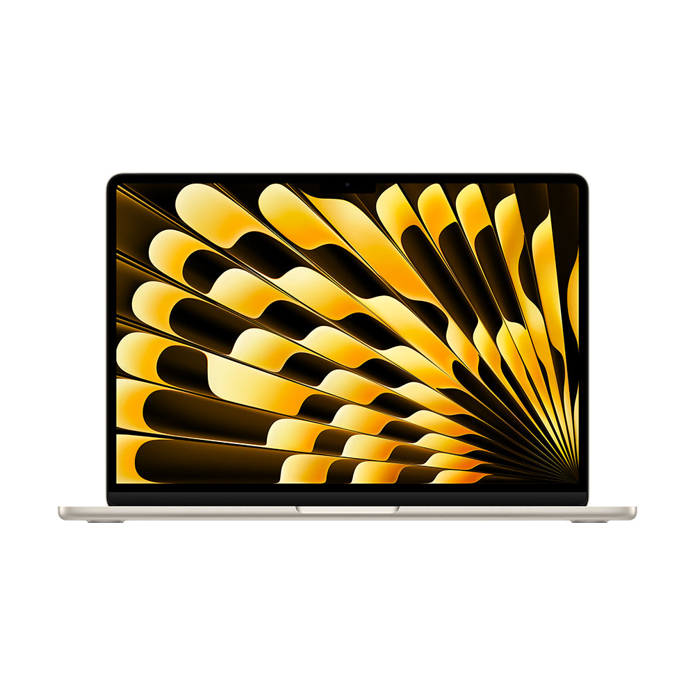 MacBook Air 13" M4 10/10, 24Gt, 512Gt - tähtivalkea