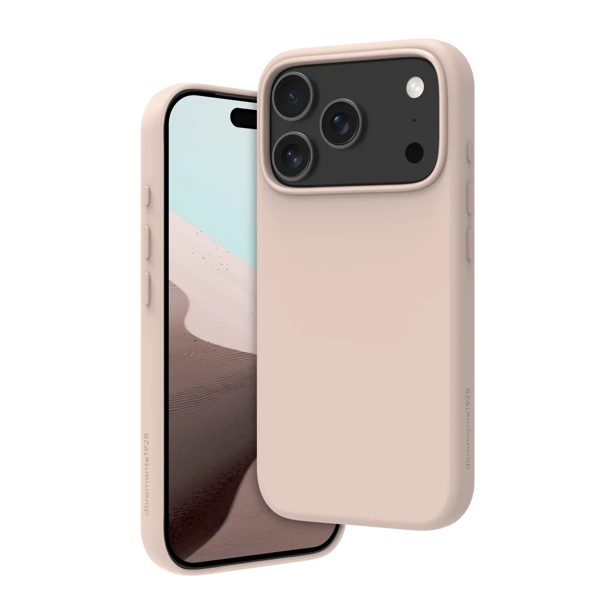 dbramante1928 iPhone 18 Pro Roskilde ICON suojakuori MagSafella - pinkki hiekka