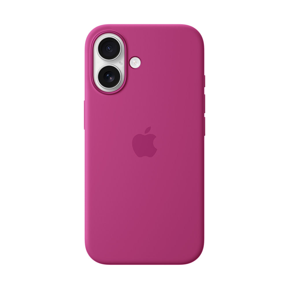 Apple iPhone 16:n MagSafe-silikonikuori - fuksia