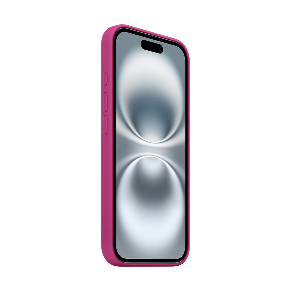 Apple iPhone 16:n MagSafe-silikonikuori - fuksia