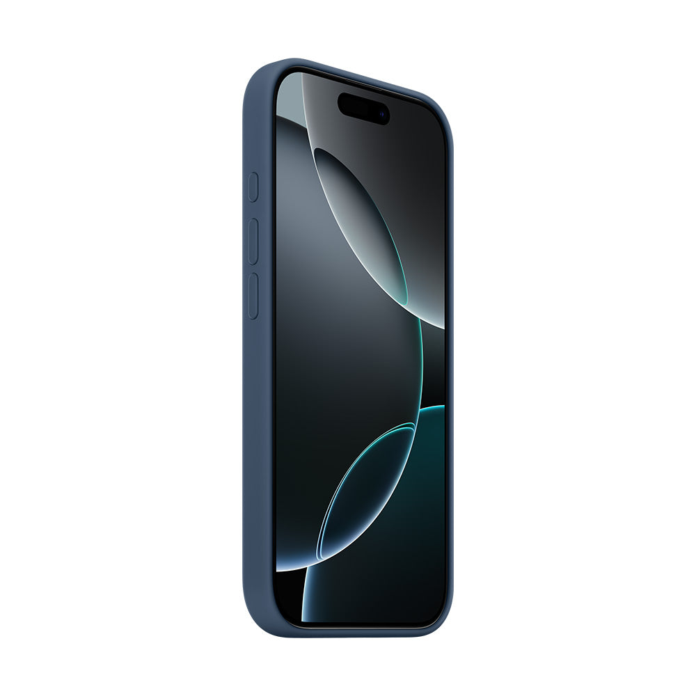 Apple iPhone 16 Pro Maxin MagSafe-silikonikuori - farkunsininen