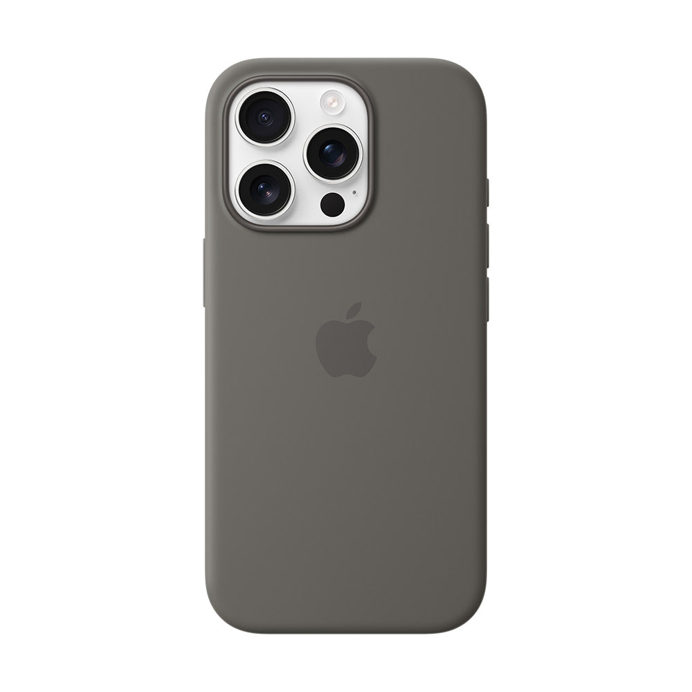 Apple iPhone 16 Pro Maxin MagSafe-silikonikuori - liuskeenharmaa