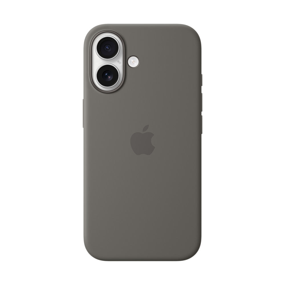 Apple iPhone 16:n MagSafe-silikonikuori - liuskeenharmaa