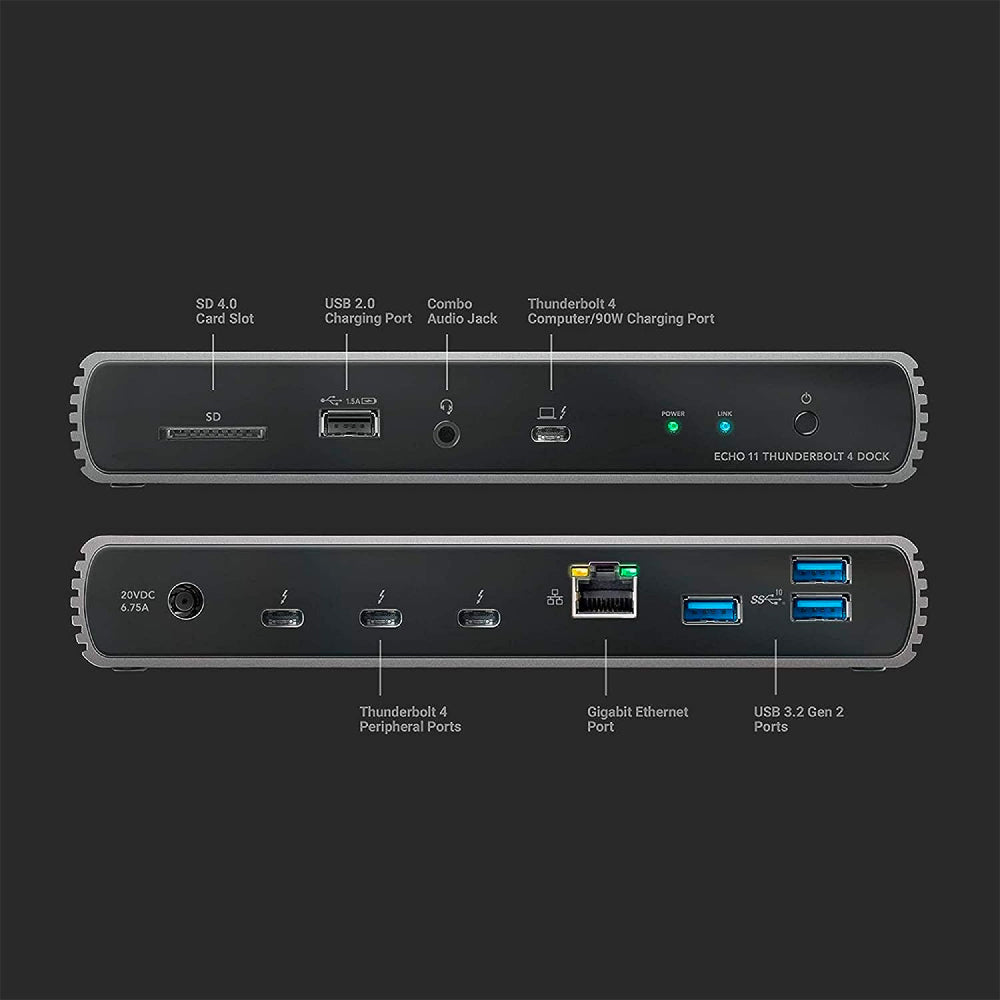 Sonnet Echo 11 Thunderbolt 4 telakka