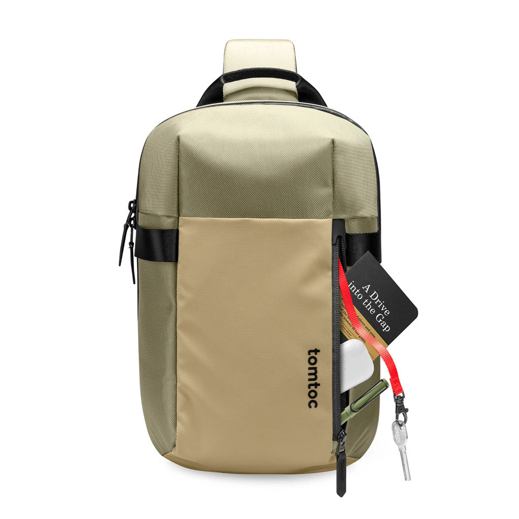 tomtoc Navigator-T24 7L -olkareppu, khaki