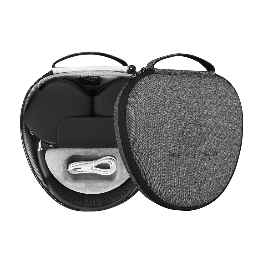 Wiwu AirPods Max suojakotelo - harmaa