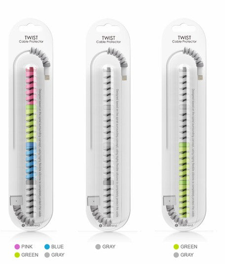 Lead Trend Twist kaapelin suoja harmaa