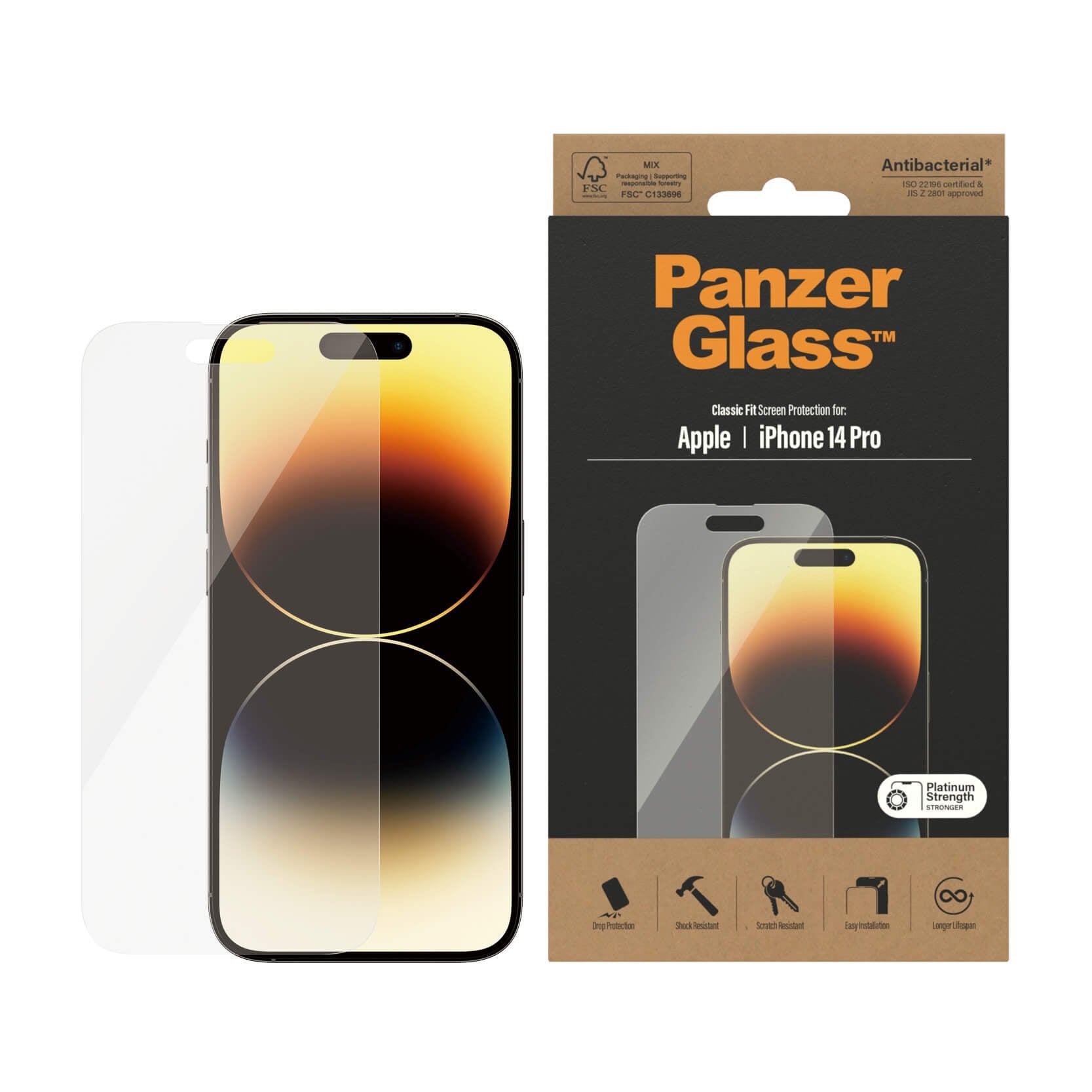 PanzerGlass panssarilasi iPhone 14 Pro