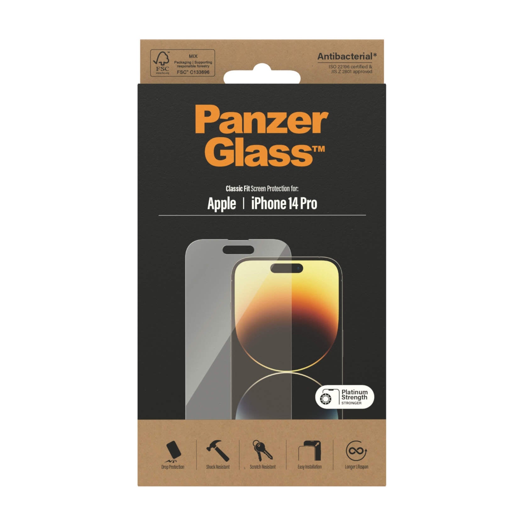 PanzerGlass panssarilasi iPhone 14 Pro