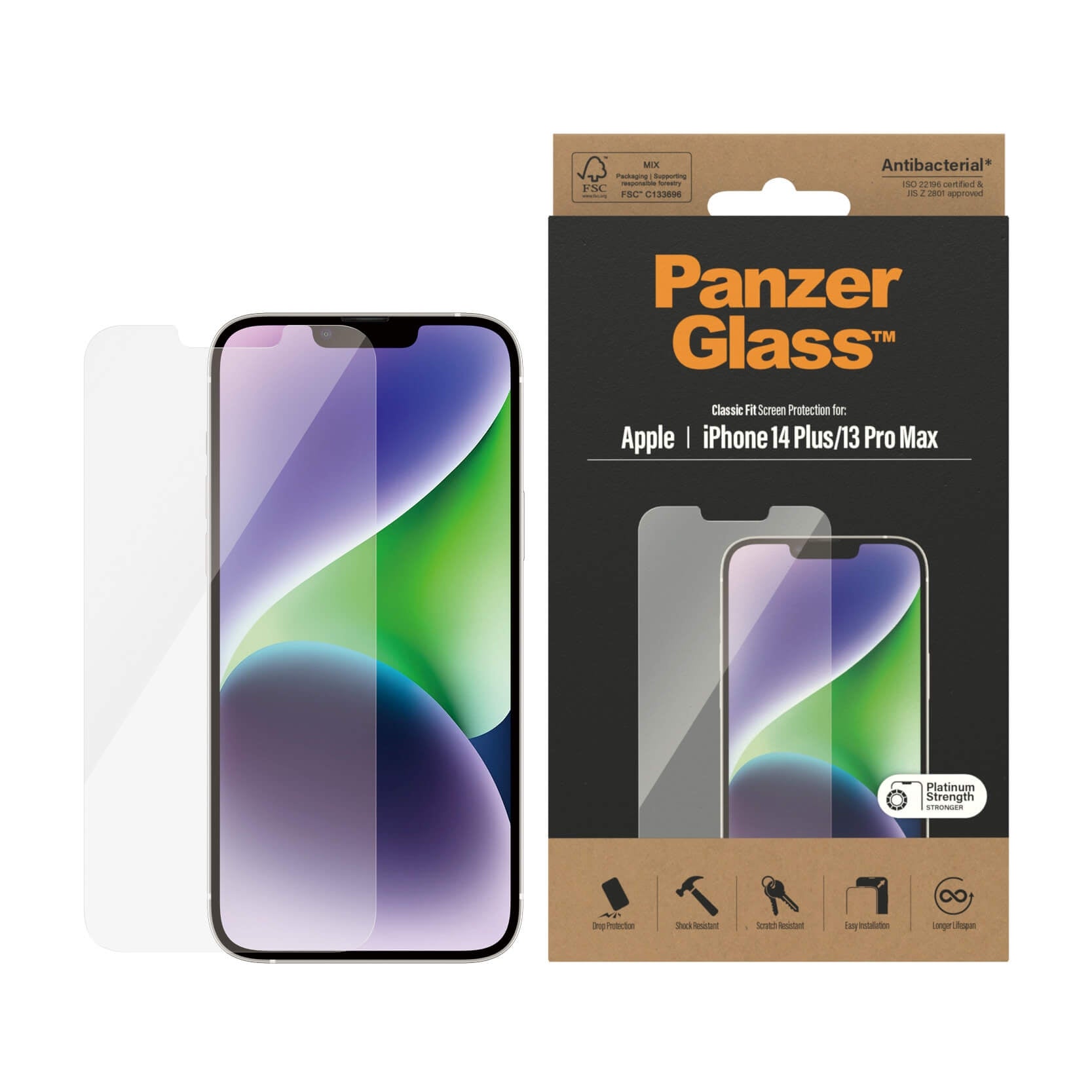 PanzerGlass panssarilasi iPhone 14 Plus | 13 Pro Max