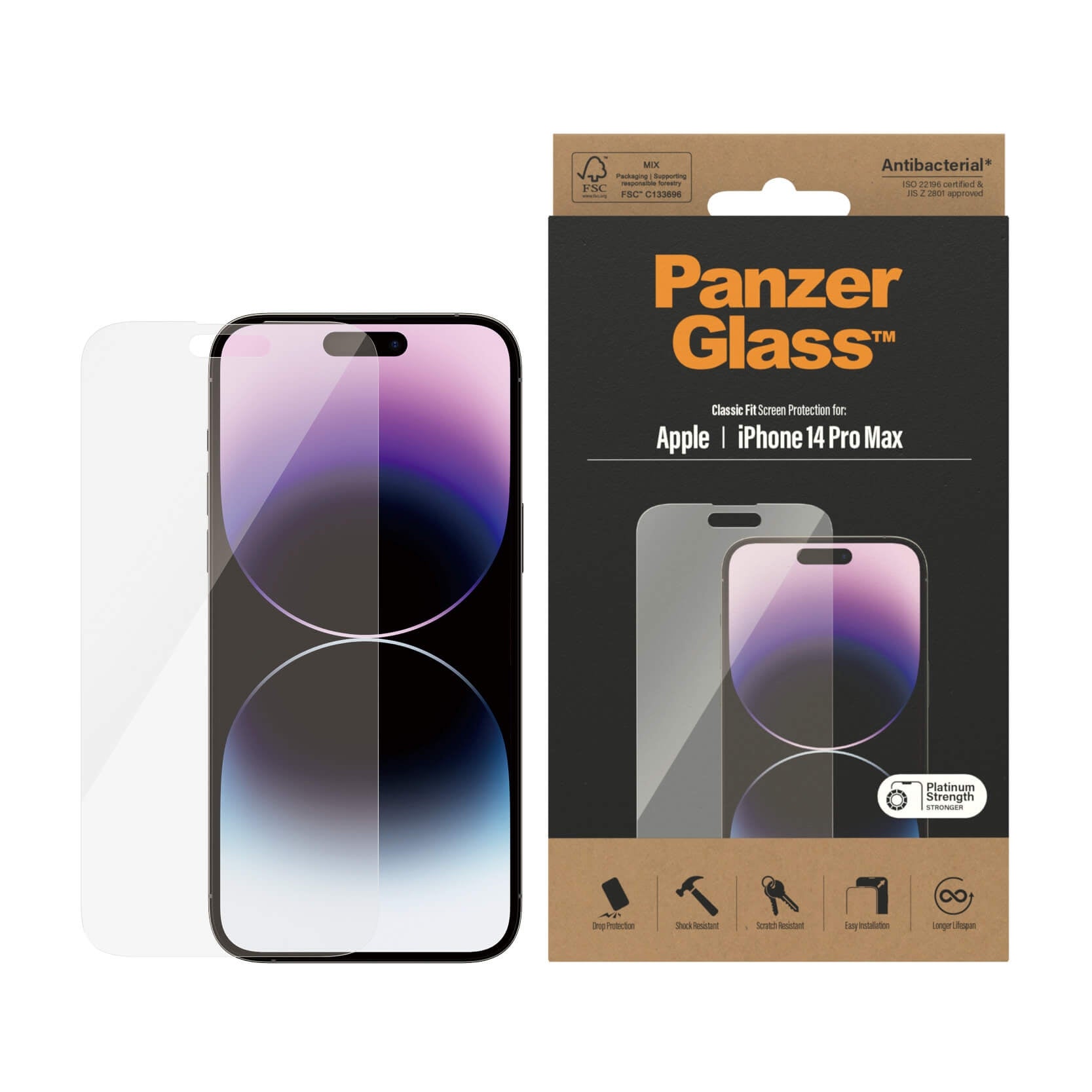 PanzerGlass panssarilasi iPhone 14 Pro Max