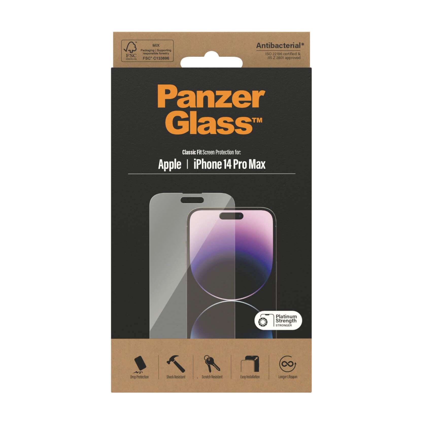 PanzerGlass panssarilasi iPhone 14 Pro Max