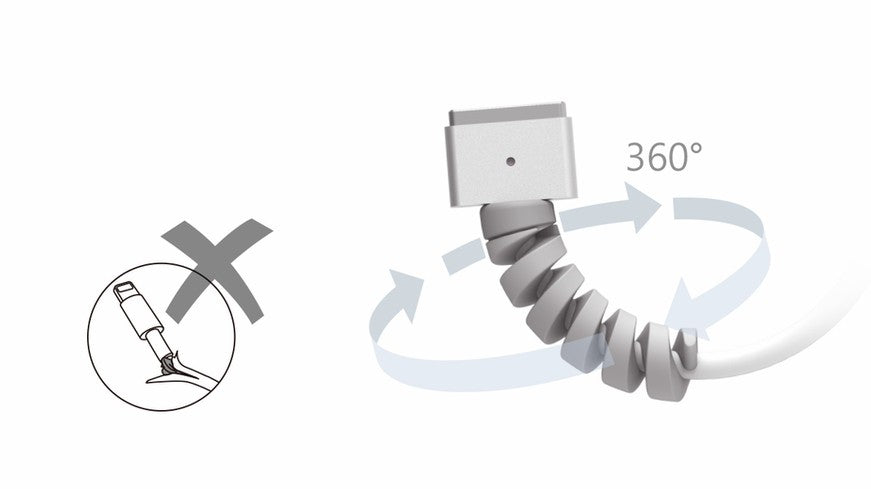 Lead Trend Twist kaapelin suoja harmaa