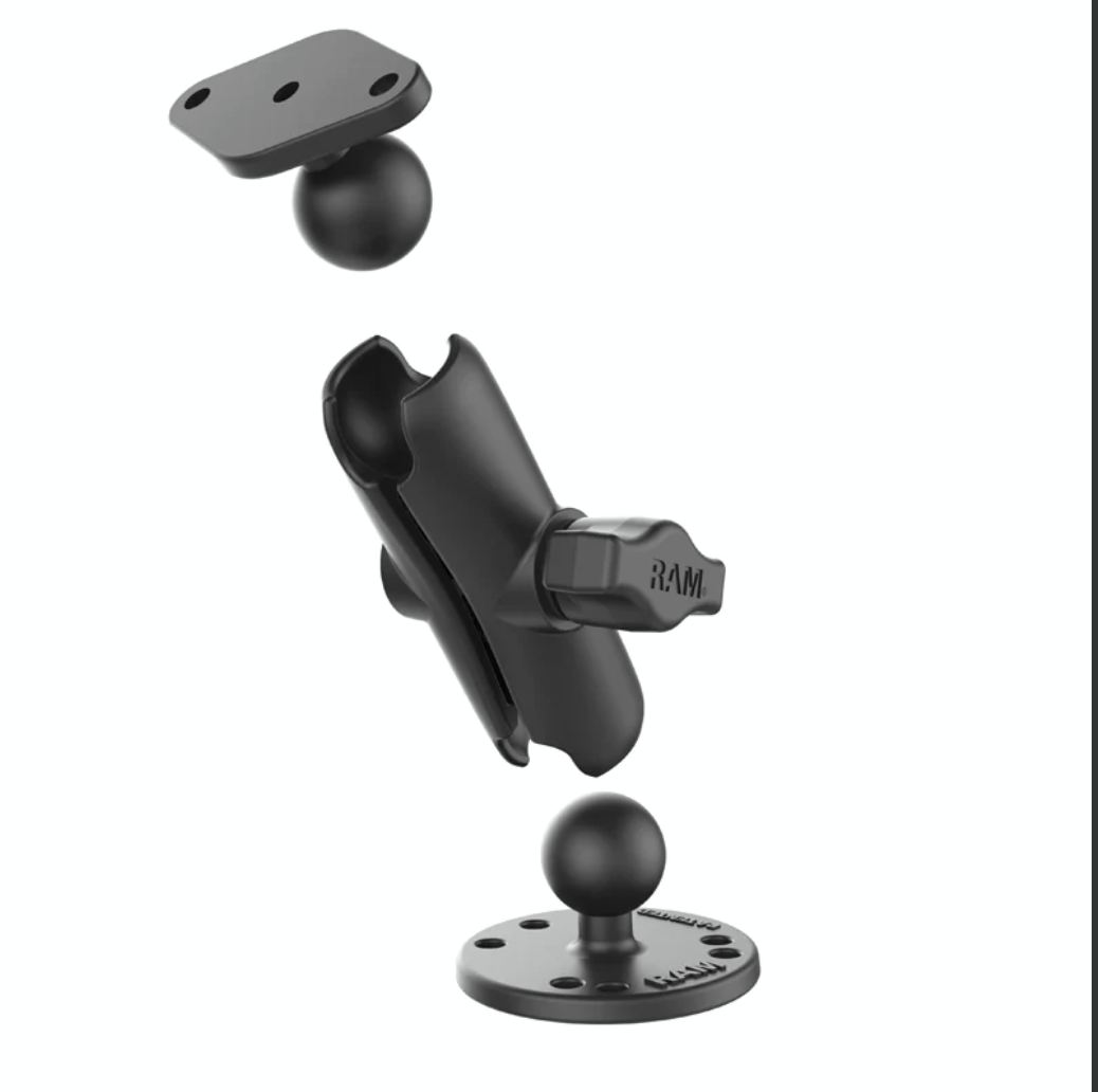 RAM Mount 3" kiinnitysvarsi (7,6cm)