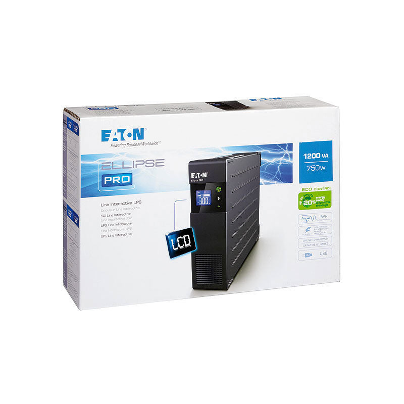 EATON Ellipse PRO 1600 DIN UPS ylijännitesuoja