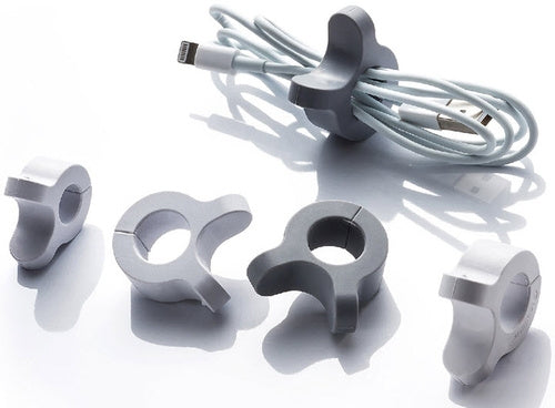 Lead Trend A-Clip kaapelin niputtaja, harmaa/vihreä