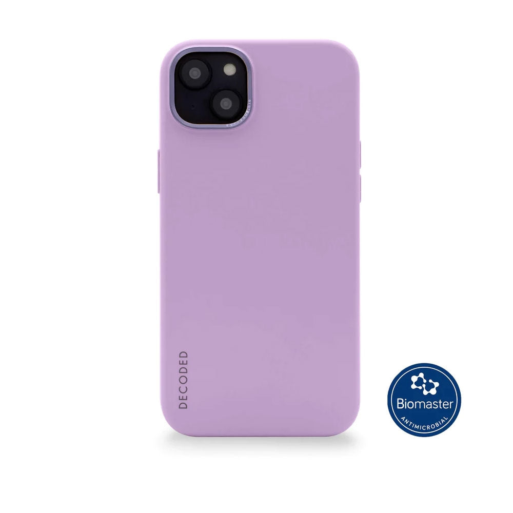 Decoded iPhone 14 Plus silikonikuori MagSafella - laventeli