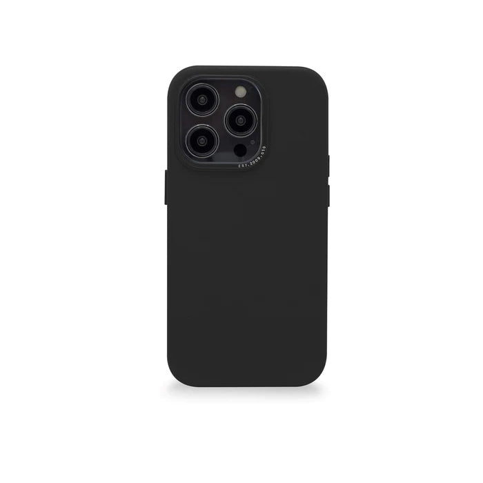 Decoded nahkakuori iPhone 14 Pro - musta